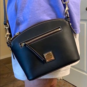 Slightly used smooth leather Dooney & Bourke bag